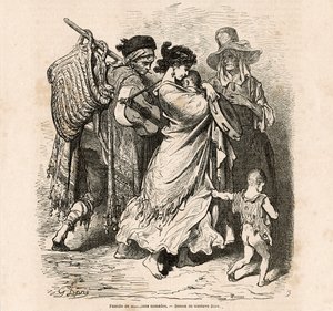 Famiglia nomade di musicisti
