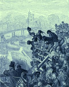 Regata Oxford e Cambridge da Gustave Dore