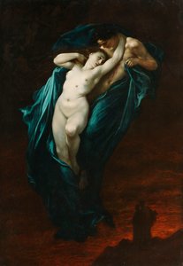 Paolo e Francesca da Rimini, 1863 da Gustave Dore