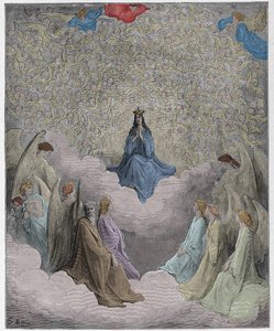 Paradiso, Canto 31: La regina del cielo - di Dante Alighieri da Gustave Dore