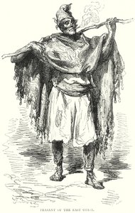 Contadino della costa orientale (incisione)