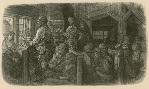 Caffetteria di Petticoat Lane da Gustave Dore