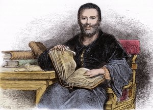 Ritratto di Rabelais - illustrazione da 