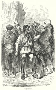 Postiglioni (incisione) da Gustave Dore