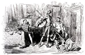Prologo alle avventure di Don Chisciotte da Gustave Dore