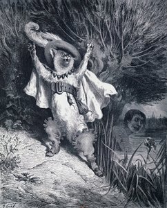 Il gatto con gli stivali, illustrazione di Gustave Doré per la fiaba di Charles Perrault da Gustave Dore