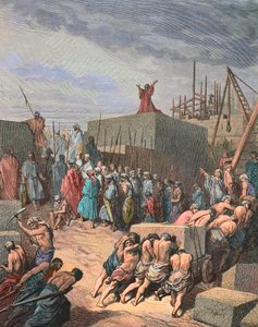 Ricostruzione del Tempio a Gerusalemme, incisione di Gustave Doré da Gustave Dore