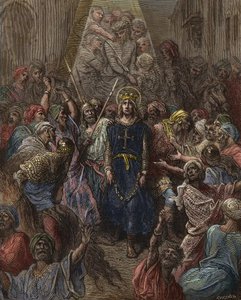 San Luigi prigioniero a Mansoura durante la settima crociata nel 1250