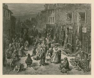 Seven Dials, Londra da Gustave Dore