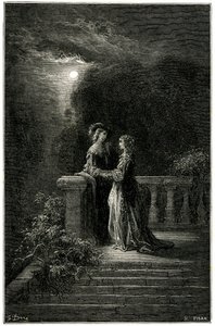 Sigognac e Isabelle: amanti finalmente uniti al chiaro di luna. Alla fine l