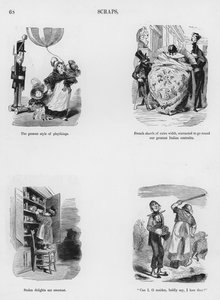 Bozzetti umoristici e grotteschi di Gustave Doré (incisione)
