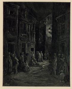 Abitazioni di baraccopoli da Gustave Dore