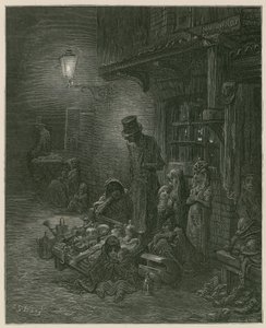 Baraccopoli a Londra da Gustave Dore