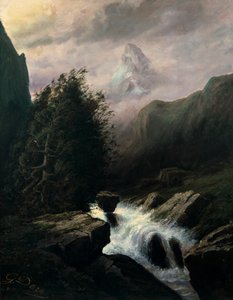 Tempesta sul Monte Cervino da Gustave Dore