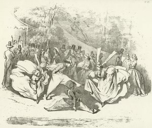 Dieci anni dopo o un cambio di moda 1840 da Gustave Dore