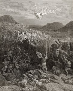 La battaglia di Nicea nel 1097, illustrazione da 
