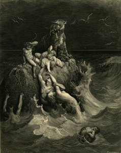 Il diluvio Frontespizio dell