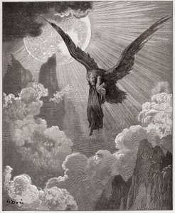 La Divina Commedia, Purgatorio, Canto 9: Dante, in un sogno, è portato via da un