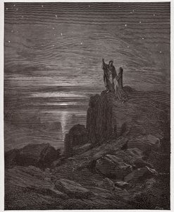 La Divina Commedia, Inferno, Canto 34: I poeti emergono dall