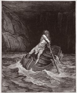 La Divina Commedia, Inferno, Canto 3: Caronte sull