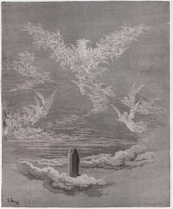 La Divina Commedia, Paradiso, Canto 19: Le anime beate formano un