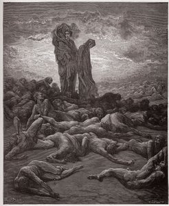 La Divina Commedia, Purgatorio, Canto 20: Le anime degli avari - di Dante Alighieri (1265-1321) - Illustrazione di Gustave Doré (1832-1883)