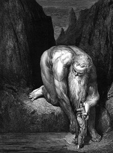 La Divina Commedia, di Dante: Il gigante Anteo