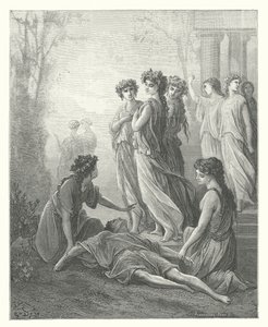 Le favole di La Fontaine: Dafni e Alcimadura da Gustave Dore