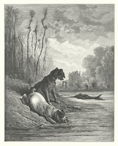 Le favole di La Fontaine: I due cani e l