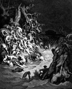 Il diluvio, 1866 da Gustave Dore