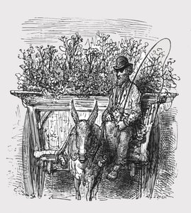 Il venditore di fiori da Gustave Dore