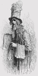 Il mercante di carta moschicida da Gustave Dore