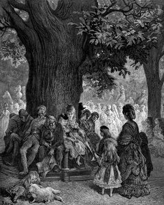 Il Grande Albero - Kensington Gardens di Gustave Doré da Gustave Dore
