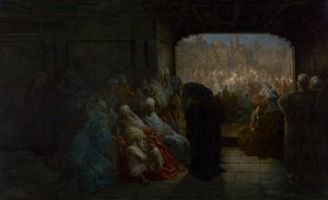 La casa di Caifa, 1875 da Gustave Dore