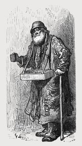 Il venditore di fiammiferi da Gustave Dore