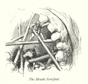 La bocca fortificata (incisione) da Gustave Dore