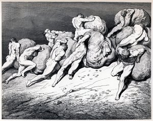 Gli accumulanti e gli spreconi, 1857 da Gustave Dore
