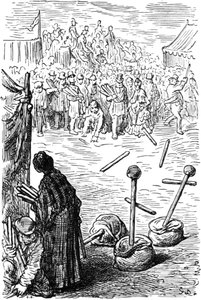 Tre bastoni un penny, 1872