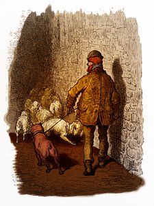 Docks vittoriani di Londra incisione di Gustave Doré da Gustave Dore