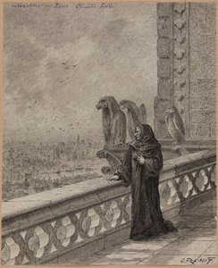 Claude Frollo. da Gustave Fraipont