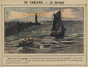 La barca da Gustave Fraipont