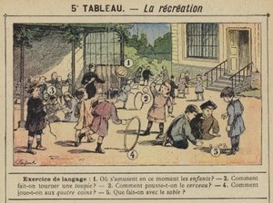 La ricreazione da Gustave Fraipont
