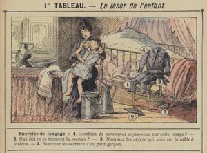 Il risveglio del bambino da Gustave Fraipont