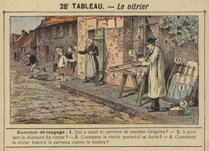 Il vetraio da Gustave Fraipont