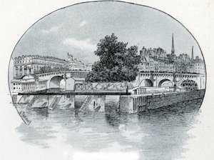 Veduta della chiusa della Monnaie, di fronte all