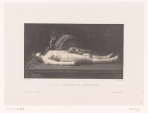 Levita di Efraim e sua moglie morta da Gustave Fuchs
