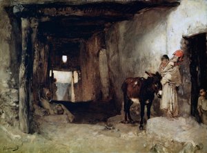 Una casa nel Sahara, 1880 da Gustave Guillaumet