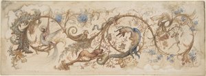 Allegoria dei Vizi, 1840-98 da Gustave Gustave Moreau,Moreau