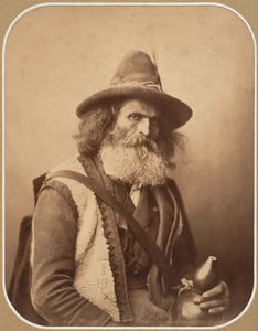 [Un musicista di strada italiano] da Gustave Le Gray