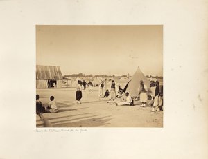 Campo di Châlons: Zuavi della Guardia Imperiale da Gustave Le Gray